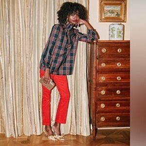 Tuckernuck Kick Flare Red Corduroy Pants NWOT. XXXL